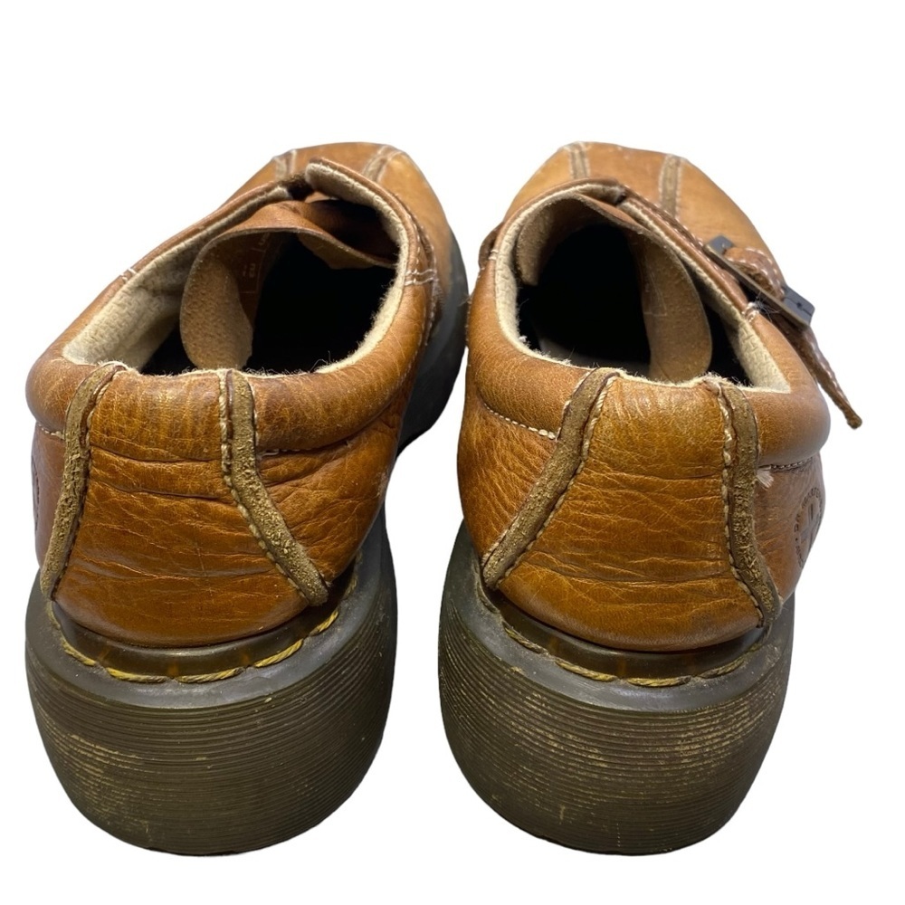 Vintage Doc Dr Martens 12282 Mary Jane Leather Monk Strap Chunky Y2K Shoes 10 L - Picture 3 of 15